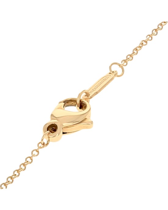 Tiffany & Co. Key Pendant on Cable Chain